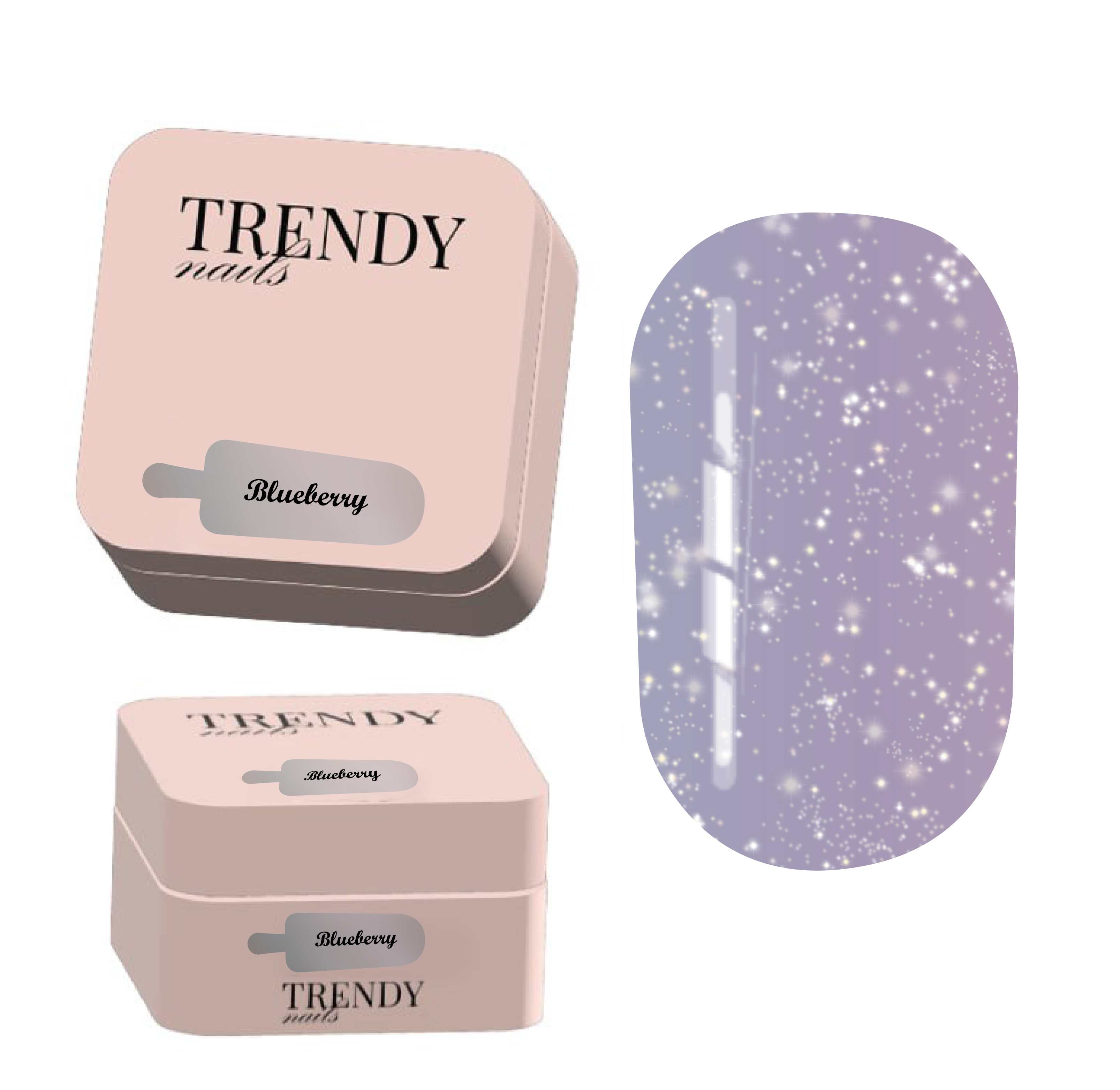Soufflé Gel Blueberry HEMA/TPO free, 15 ml