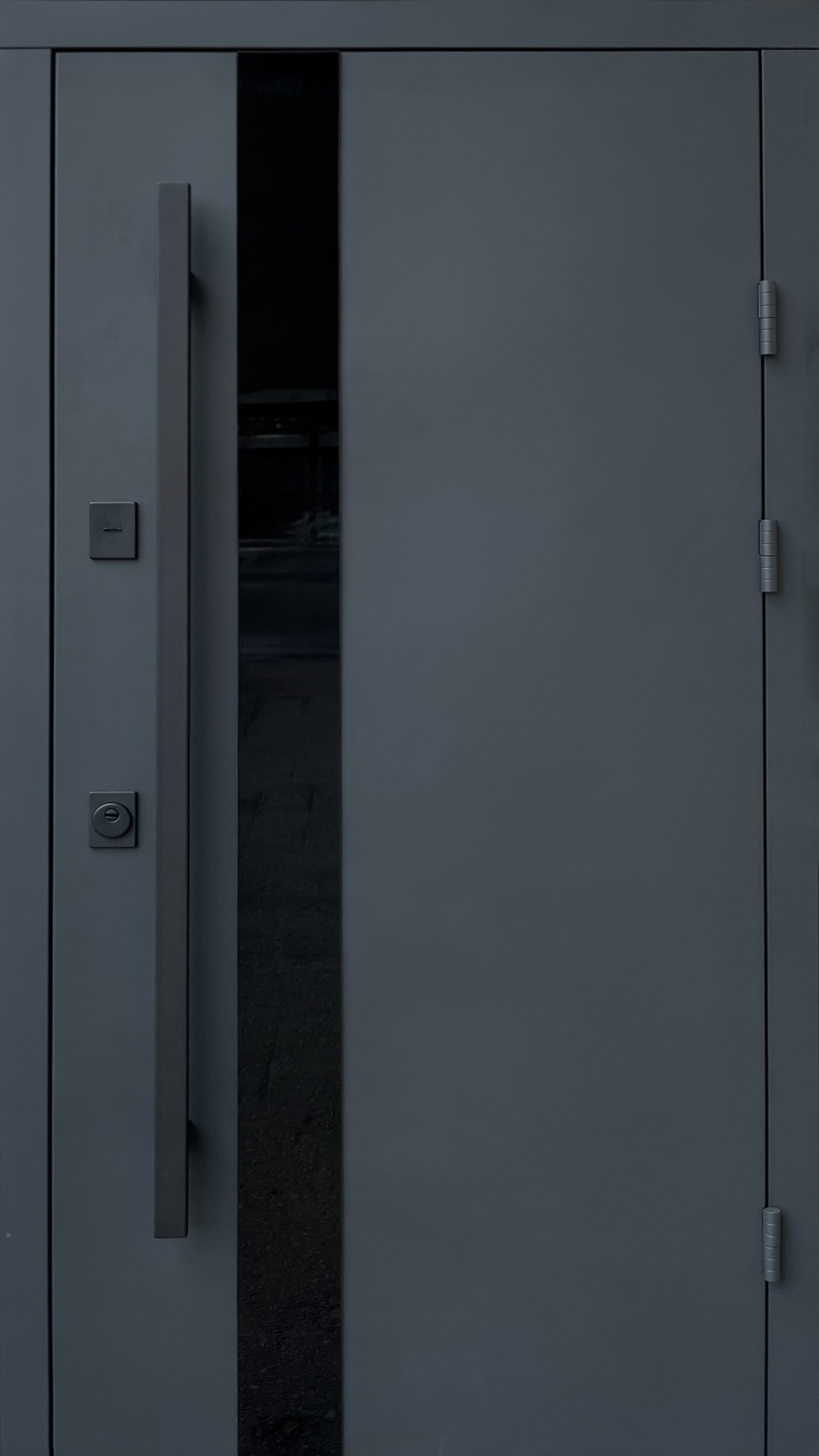 Qdoors Стріт Елегант/Гладь 950 Пр біла шагрень, лакабель (Ч/Б)+3к+(ручка 1450)