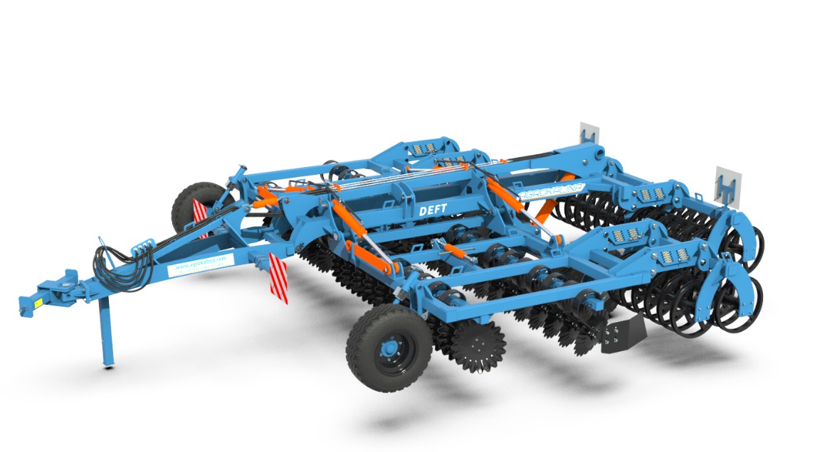 Дискатор DEFT - дискова борона для передпосівної обробки ґрунту