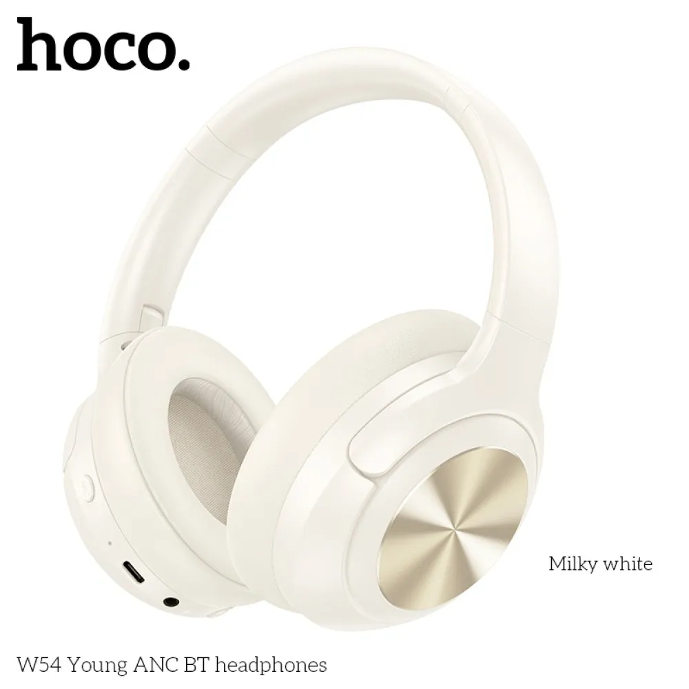Навушники накладні HOCO W54 Young ANC BT headphones