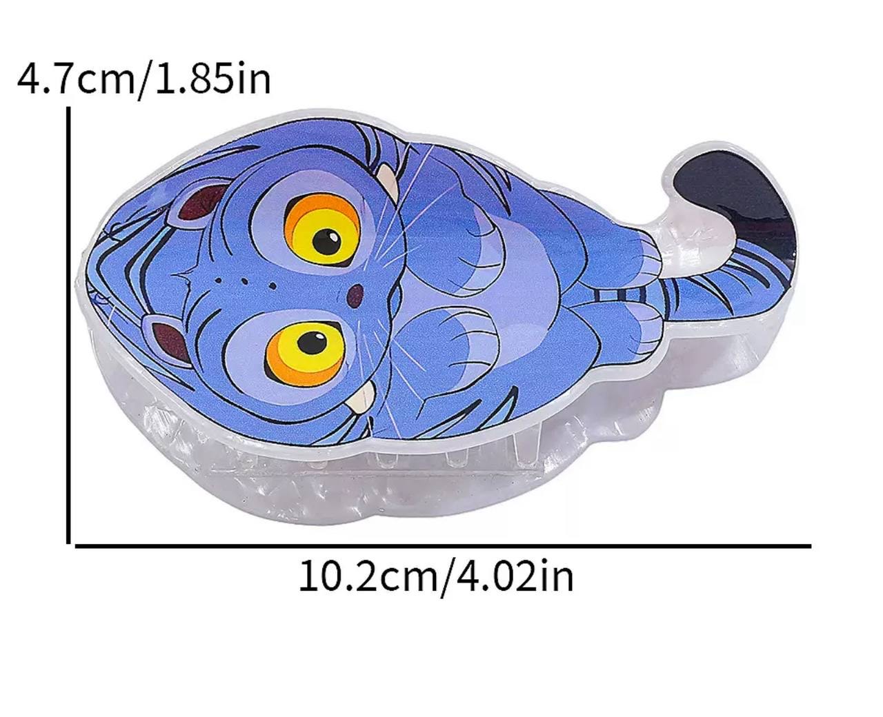 Заколка для волосся блакитний тигр, K-pop Demon Hunters