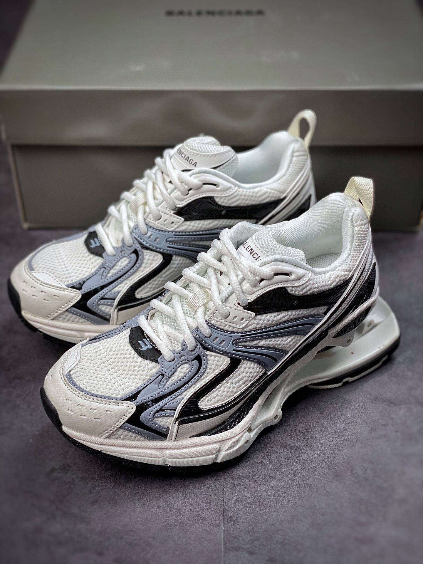 Balenciaga X-Pander”WhiteBlack” 653870