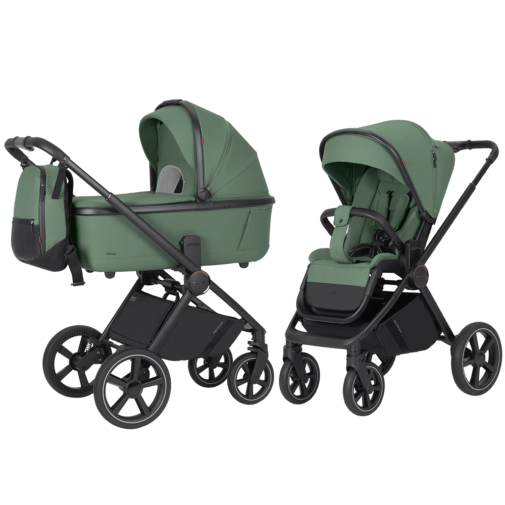 Коляска універсальна CARRELLO Ultimo 2025 CRL-6528 (2in1) Fern Green