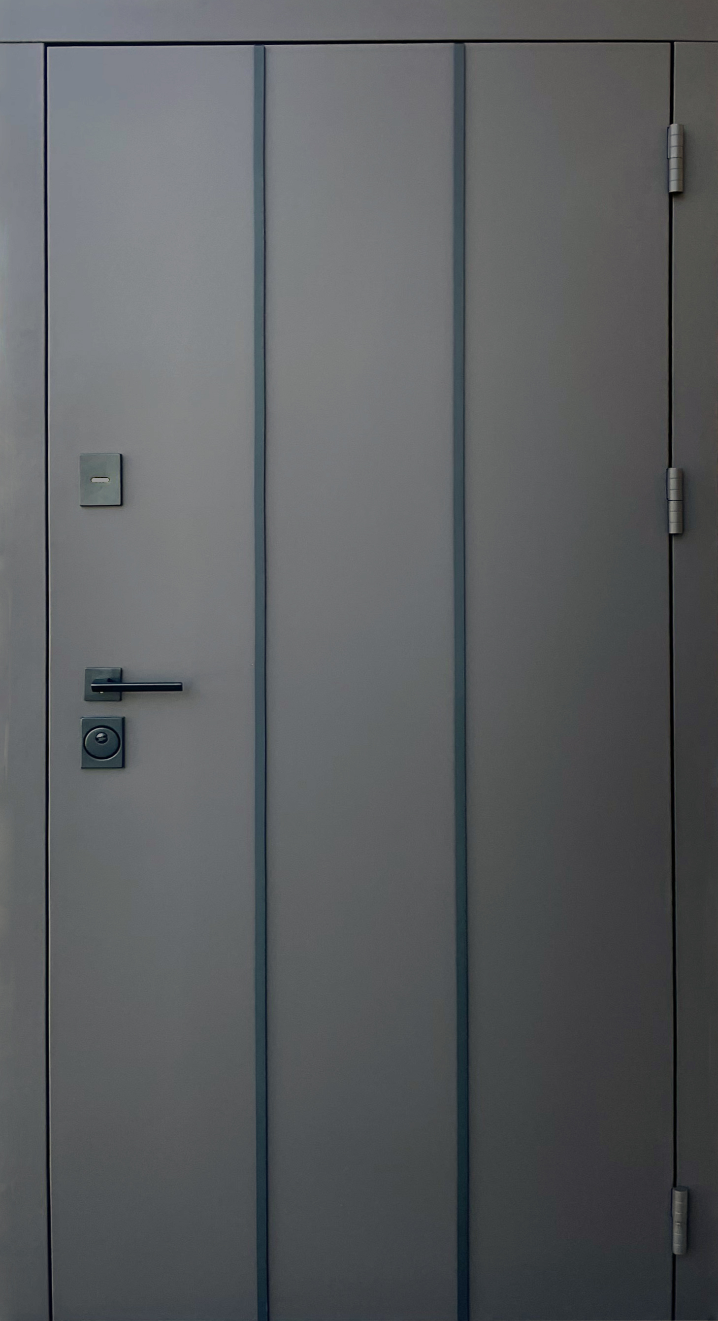 Qdoors Стріт Лайт RAL8019/біла шагрень 2к К/Б