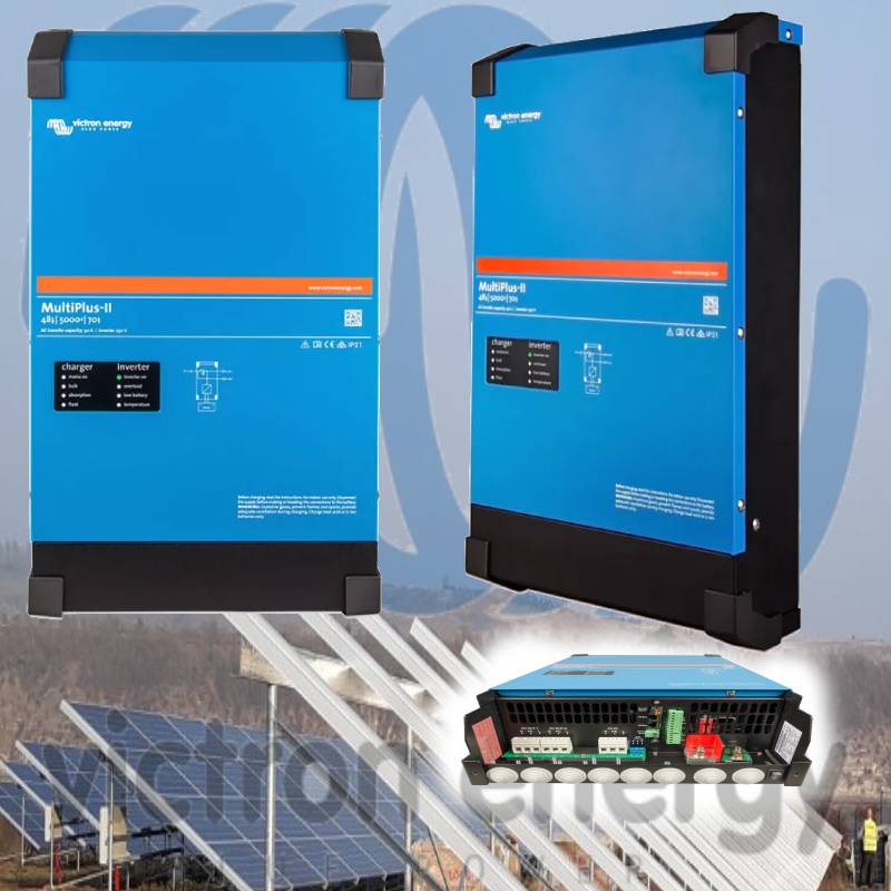 Інвертор для сонячних  електростанцій Victron Energy MultiPlus-II 48/5000/70-50