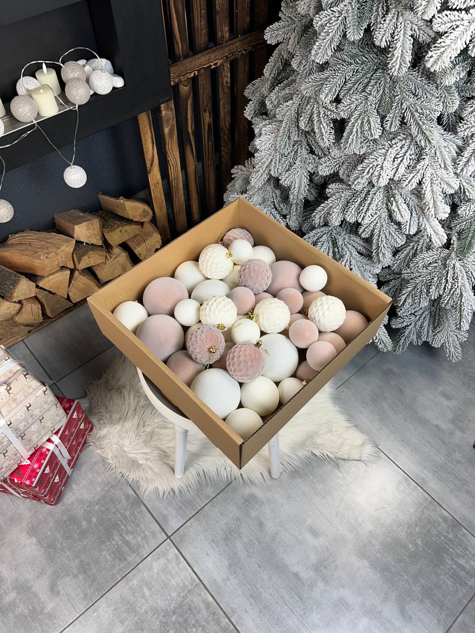 Подарунковий набір «Оксамит» - БЕЖЕВИЙ 🧁