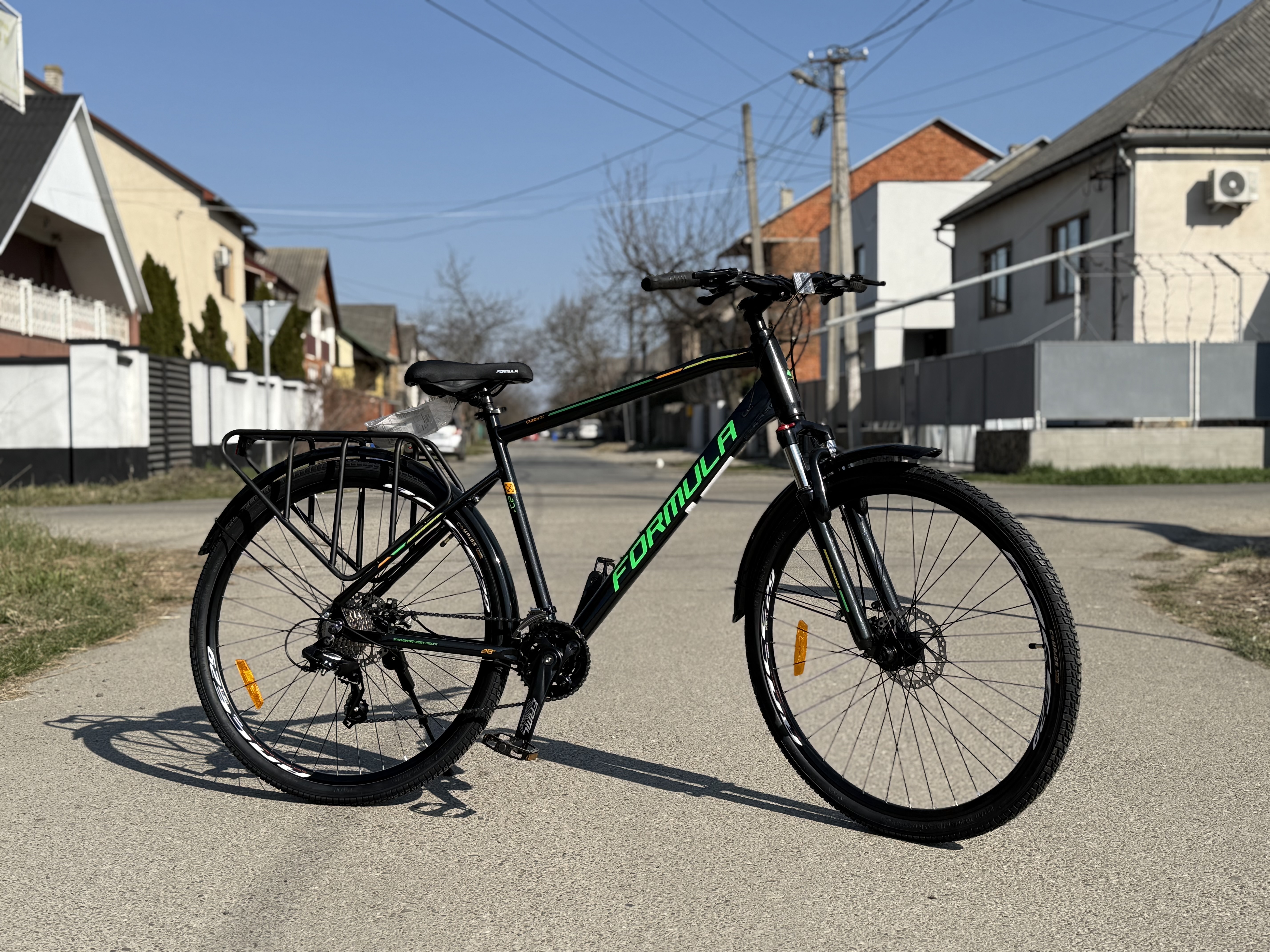 Велосипед Formula CURSOR MAN AM DD 28” (2026) чорно-зелений