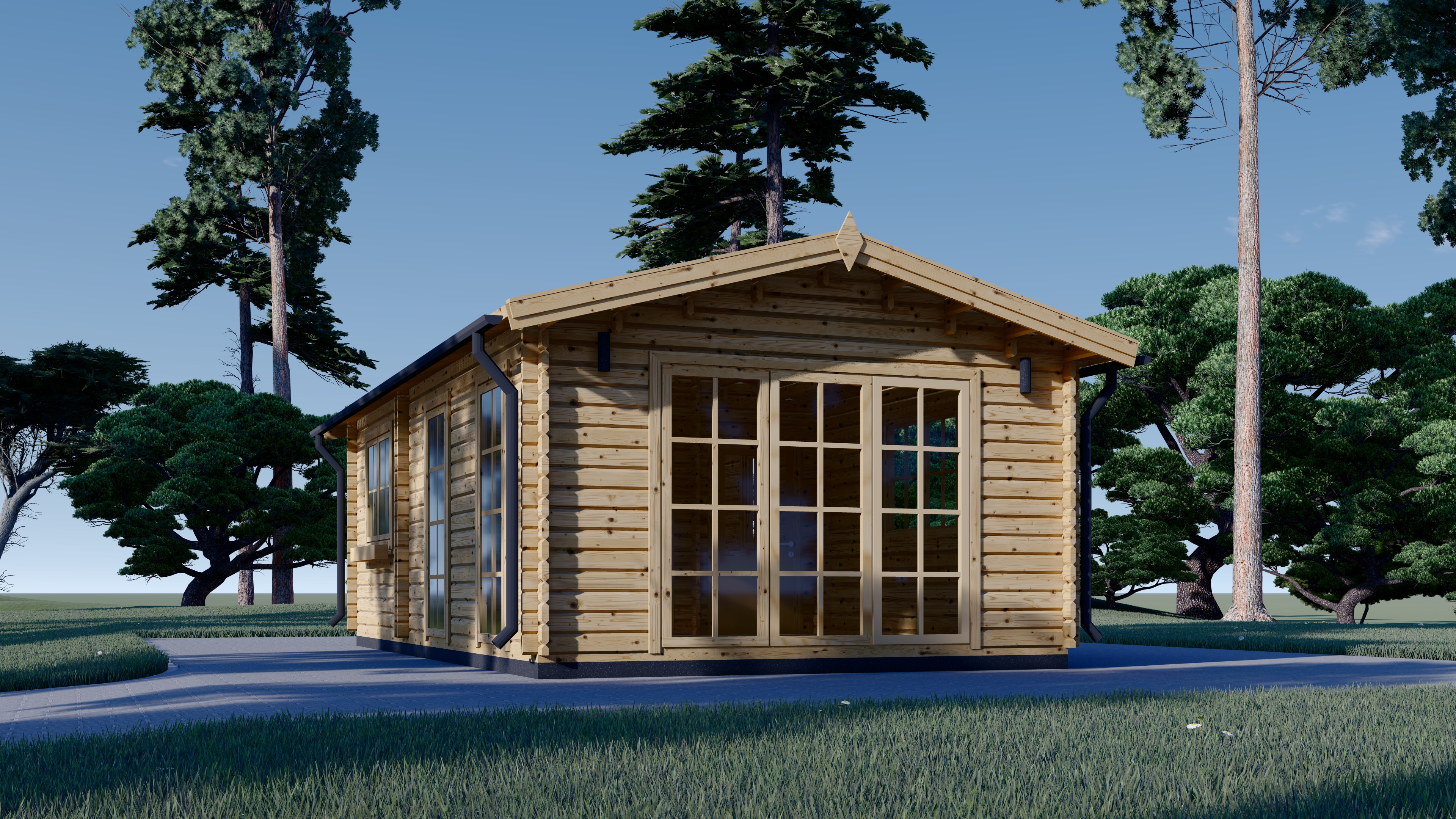 Casa de madera MAKSIM