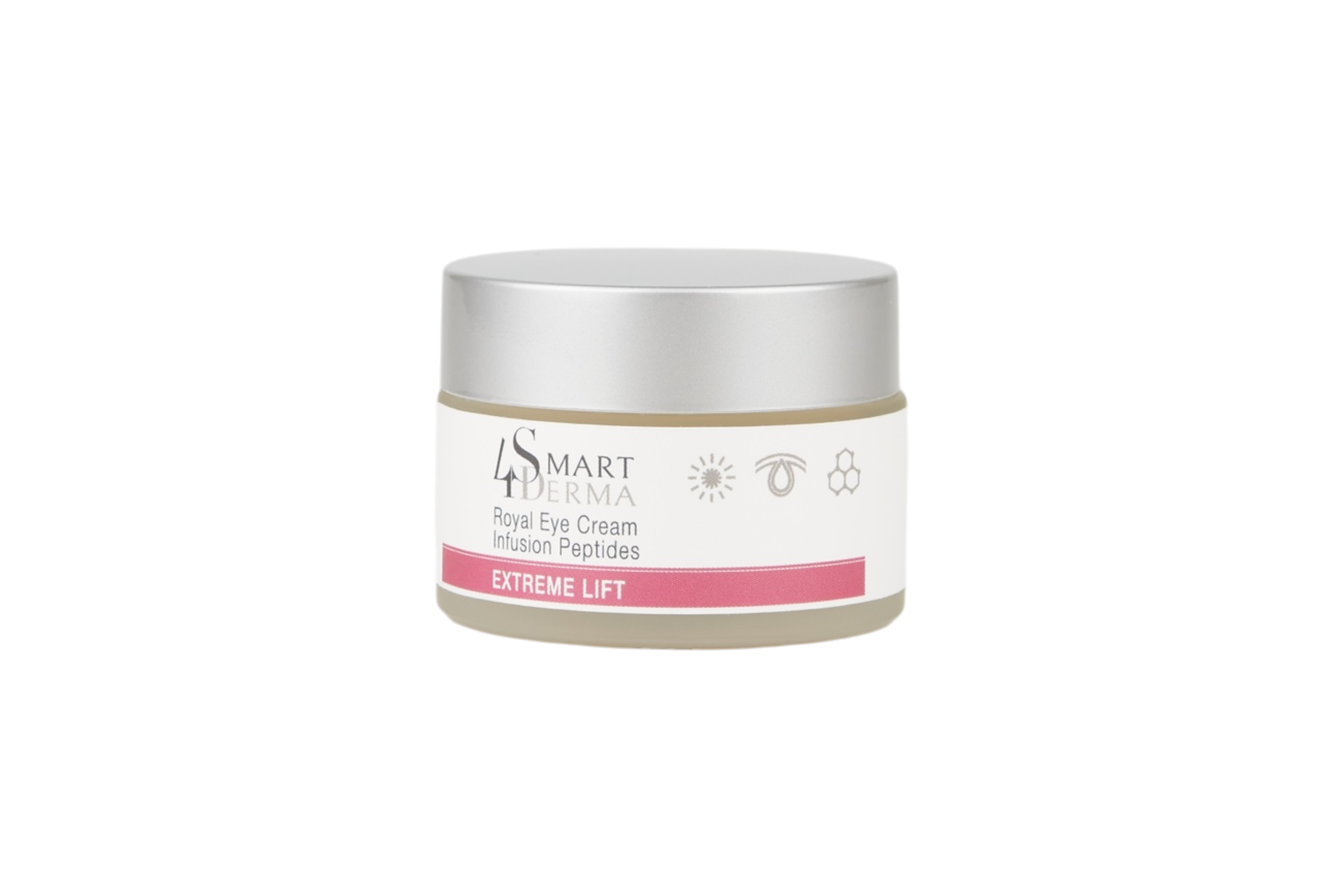Вдосконалюючий пептидний крем для периорбітальної зони Smart4Derma Extreme Lift Royal Eye Cream Infusion Peptides