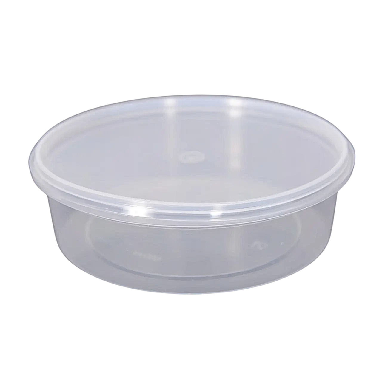 Відро без ручки прозоре 500 мл (кругле), упаковка 500 шт