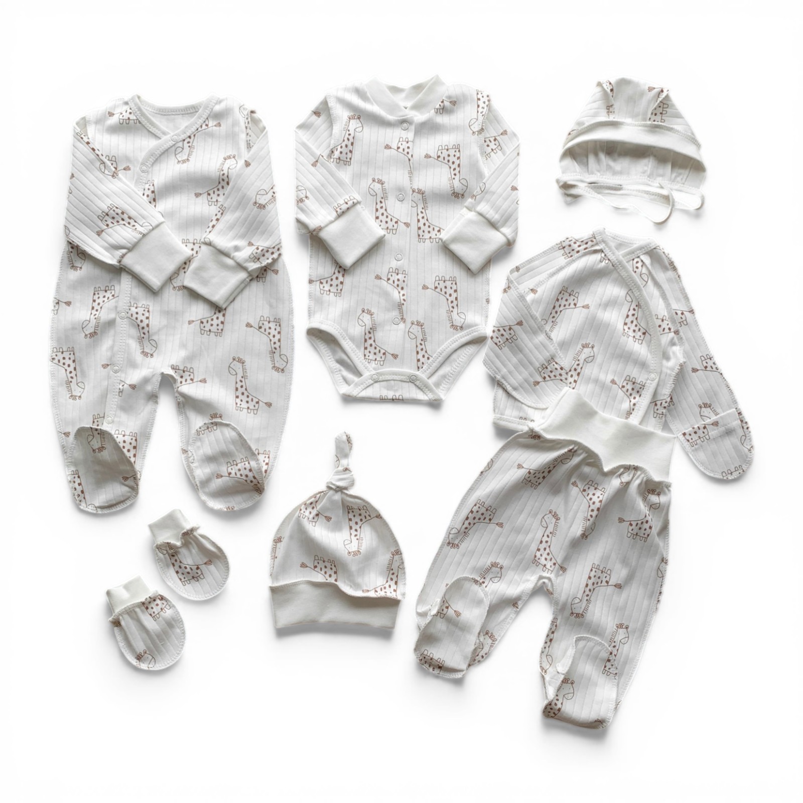 Комплект 7 предметний інтерлок Жирафи 56