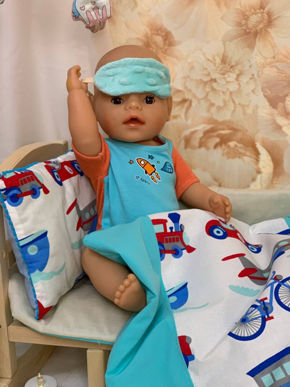 Постіль і піжама для ляльки Baby Born
