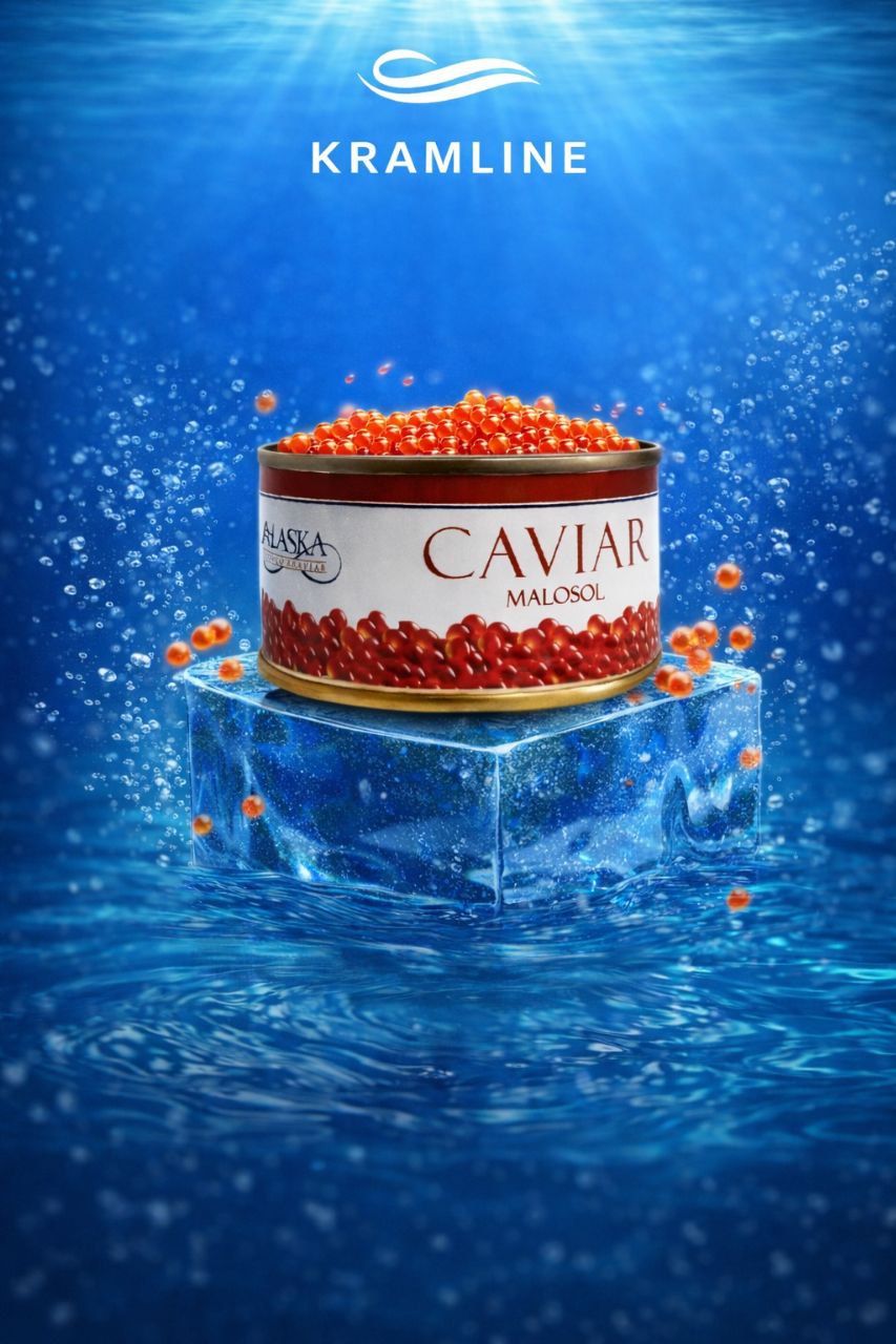 Ікра лососева “Caviar” Alaska premium malosol