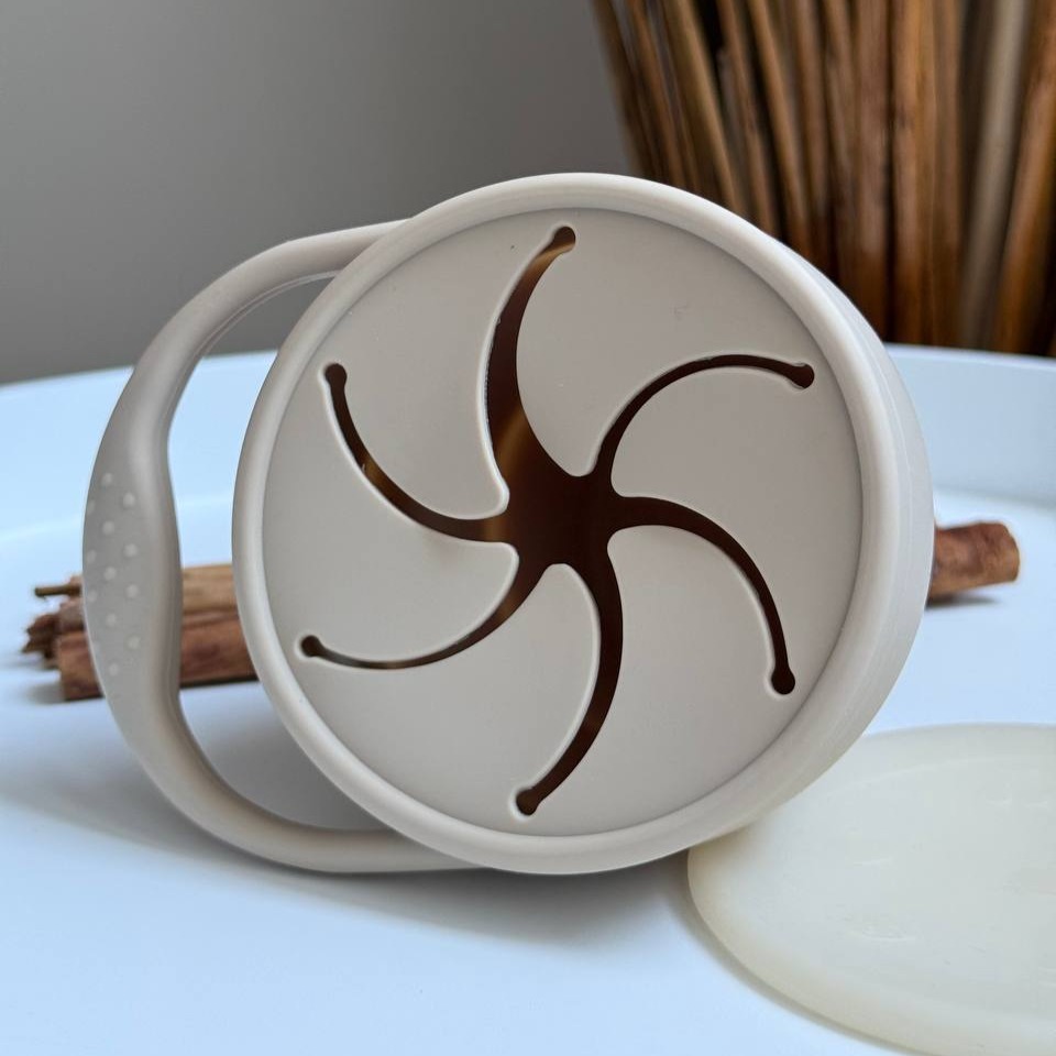 Складний снек-стакан Беж (15-1308)