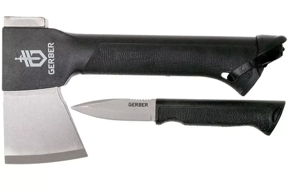 Оригінальний набір "Gerber Gator Combo Axe" (сокира + ніж) від американського бренду "Gerber".