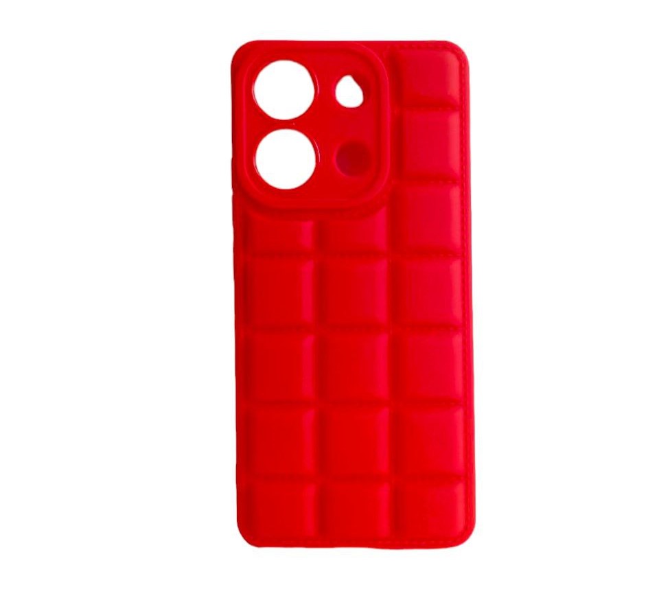 Чохол Fashion Case Chocolate для Xiaomi Redmi Note 13 Red