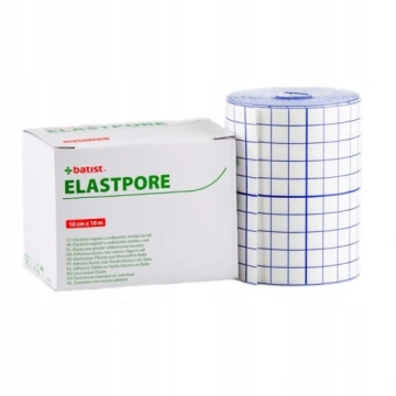 10см×10м.Elastpore фіксуючий рулонний пластир на нетканій основі 1шт.