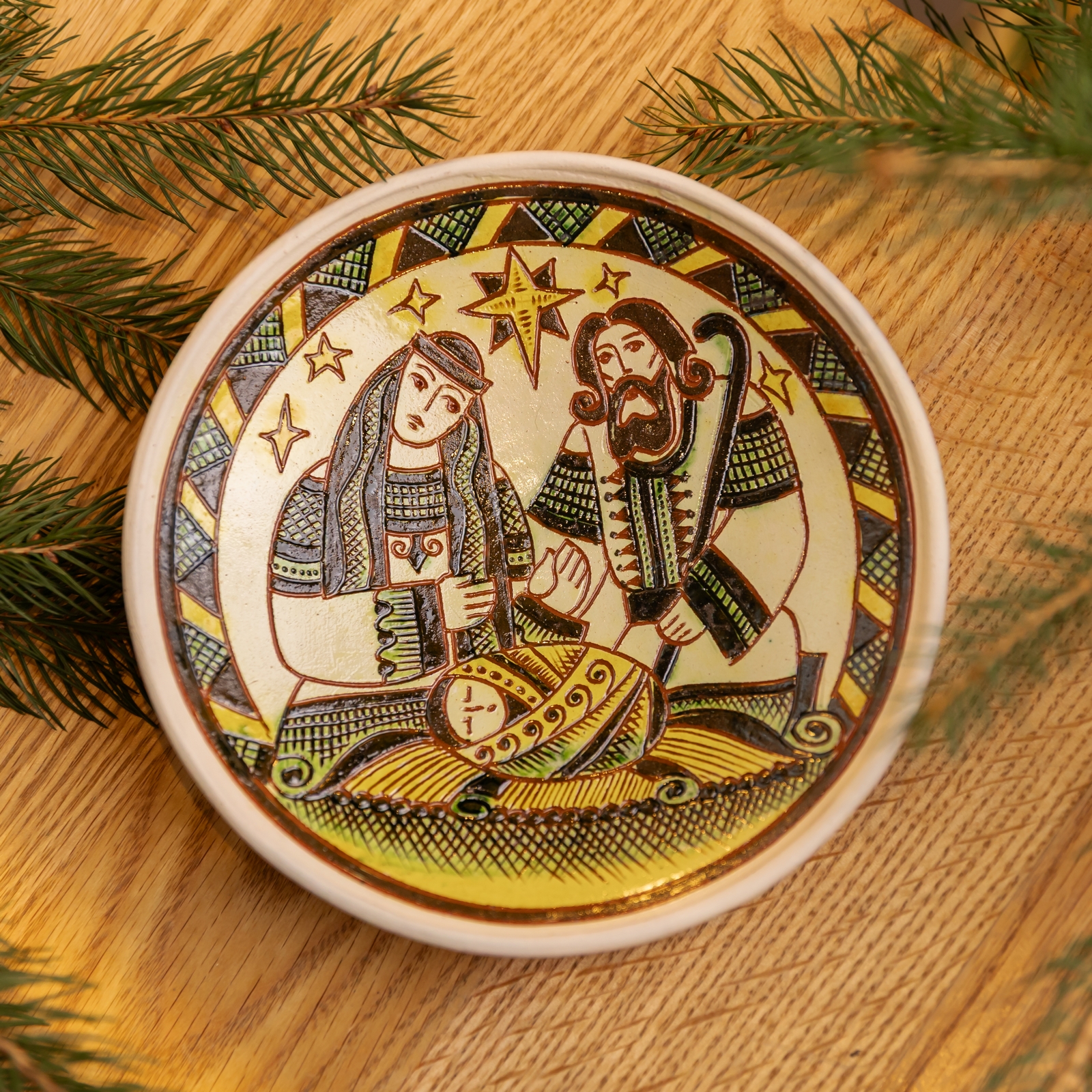 Тарілочка на стіну 