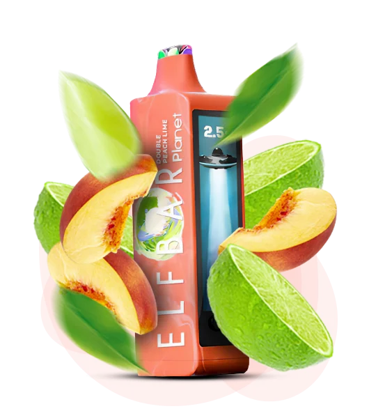 ELF PLANET 25000 Double Peach Lime ( Подвійний Персик Лайм )