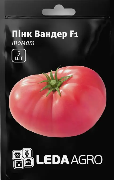 Пінк Вандер F1, томат рожевий, 5 шт (ЛАН)