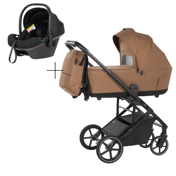 Коляска універсальна CARRELLO Alfa  CRL-6522 3в1 Honey Beige