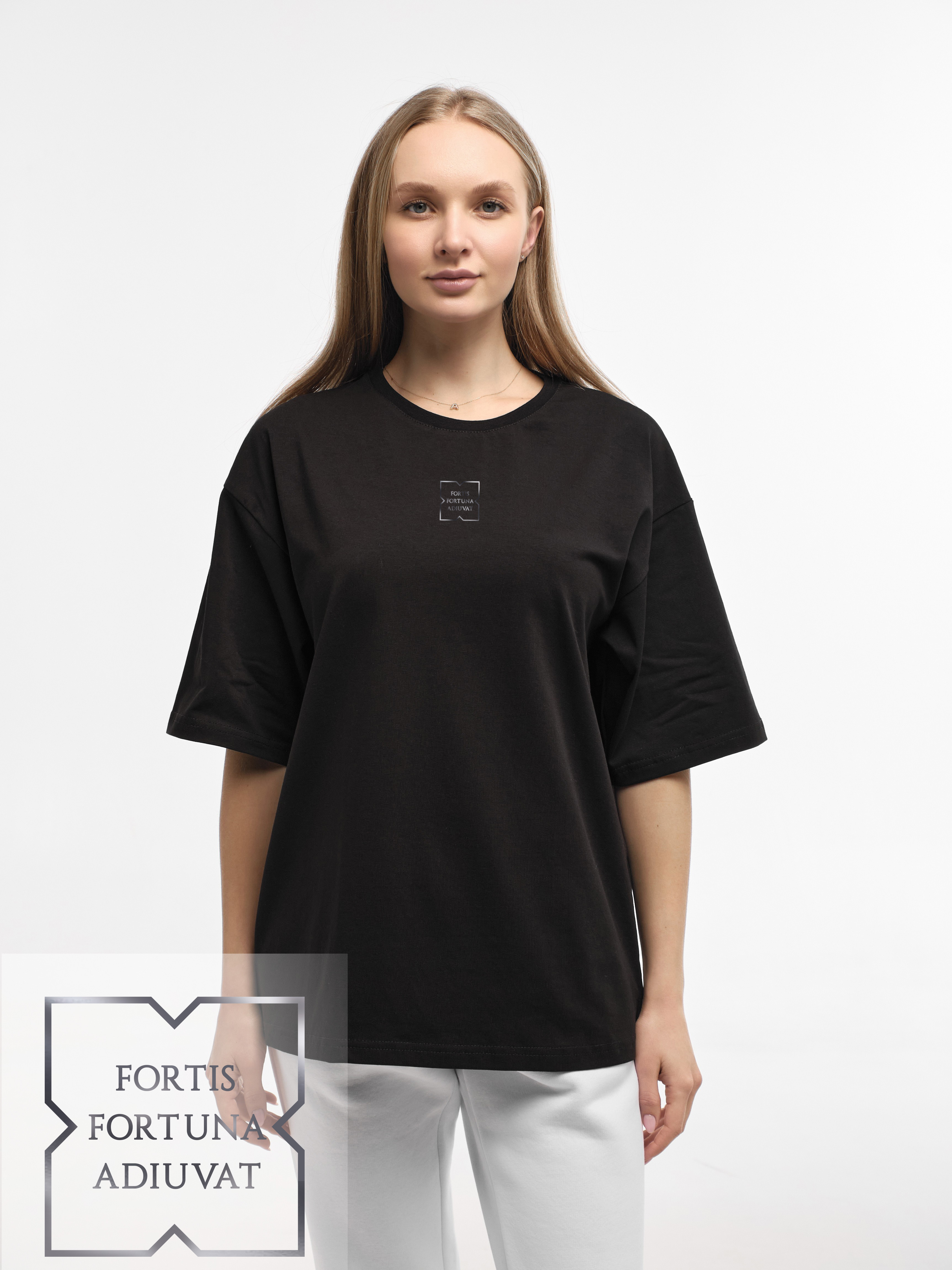 T-SHIRT "FORTIS FORTUNA ADIUVAT" | BLACK EMOTION | XT-1