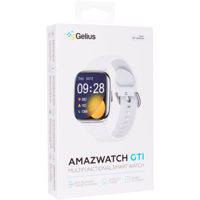 Смарт годинник Gelius Amazwatch GTi (GP-SW014) Crystal White
