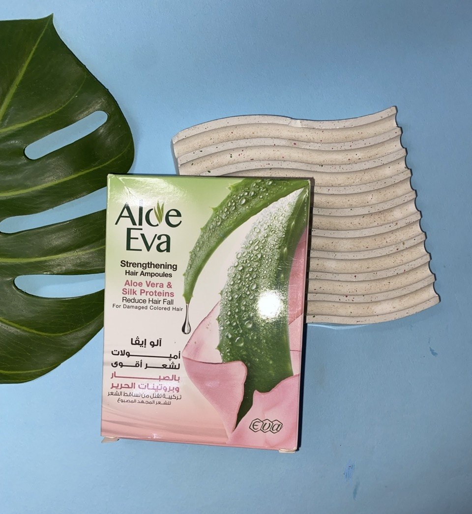 Aloe Eva Алое Єва ампули для волосся з протеїнами шовку