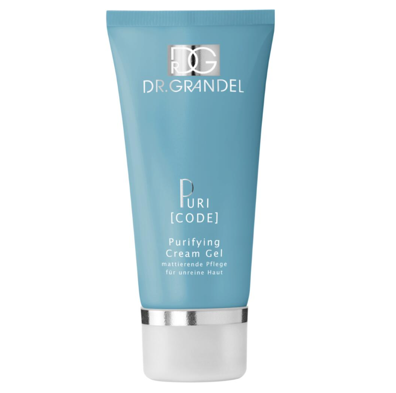 Легкий матуючий крем-гель для жирної та комбінованої шкіри Dr. Grandel Puricode Purifying Cream Gel, 50 мл