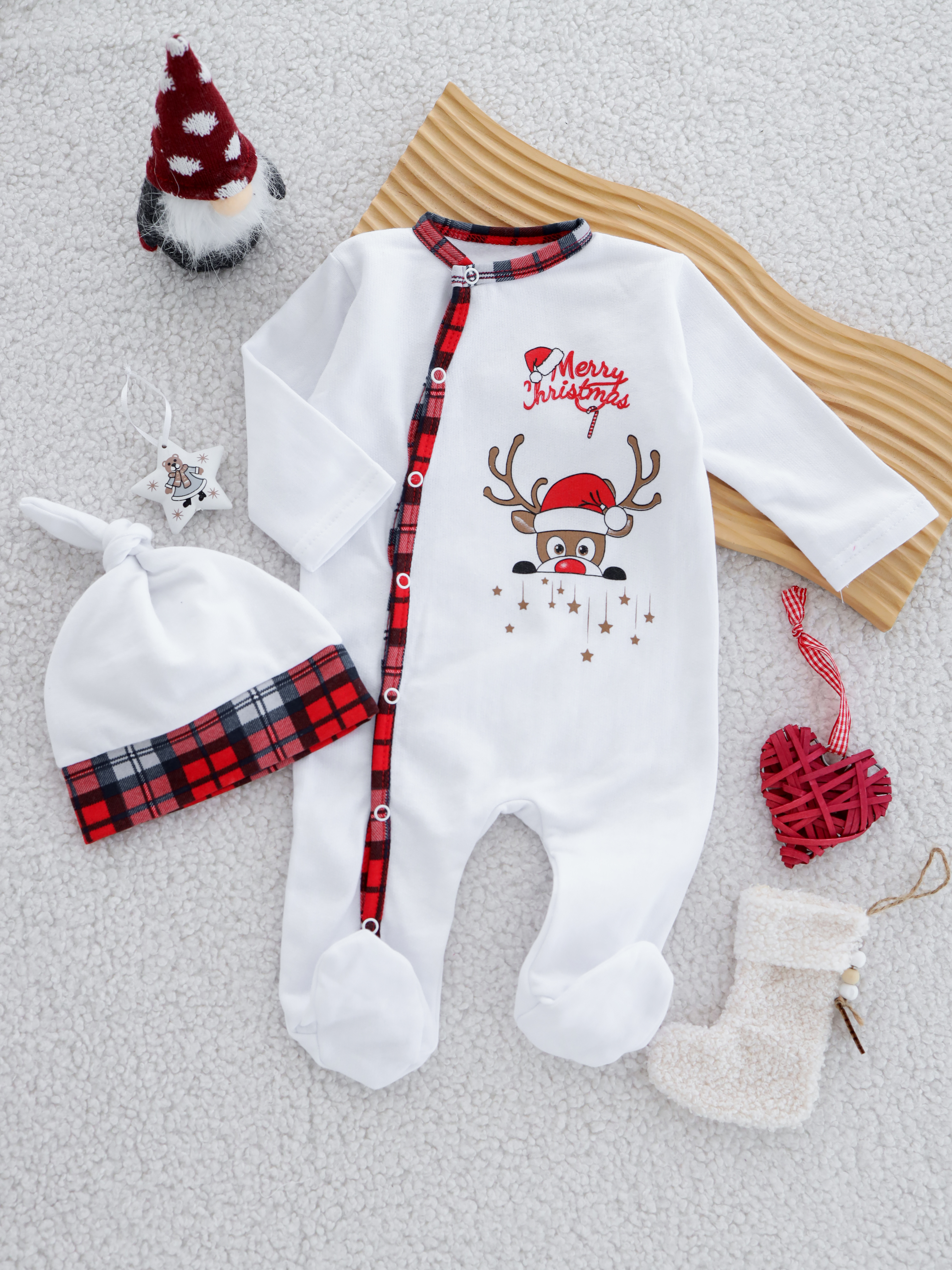 Новорічний комплект для новонародженого