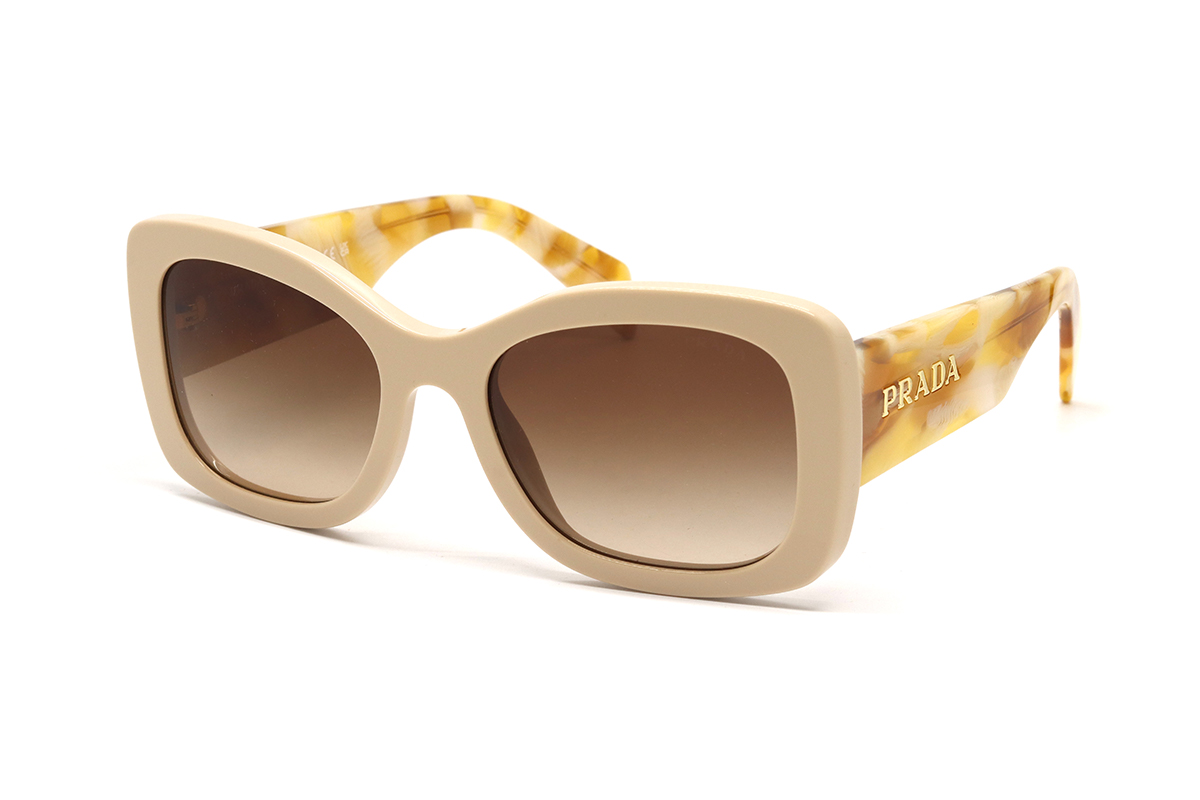 PRADA PR A08S 11O6S1 56 BROWN GRADIENT