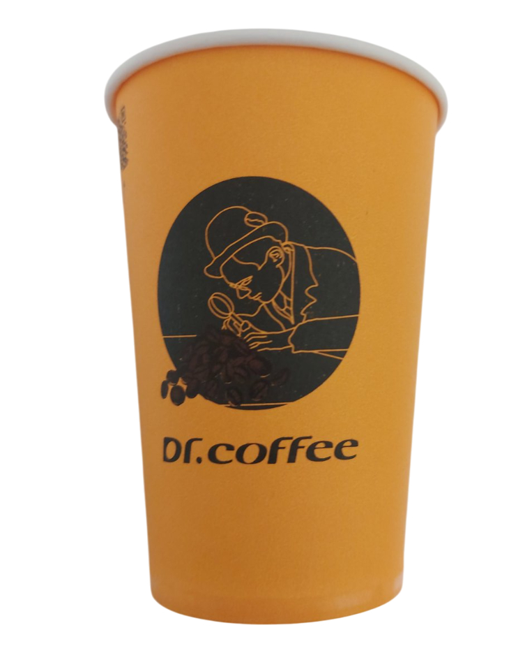 Стакани одноразові паперові DrCoffee175 мл 50шт/упак