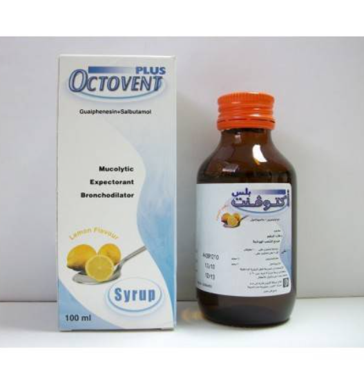 Octovent plus syrup Октовент плюс сироп від кашлю 100 мл