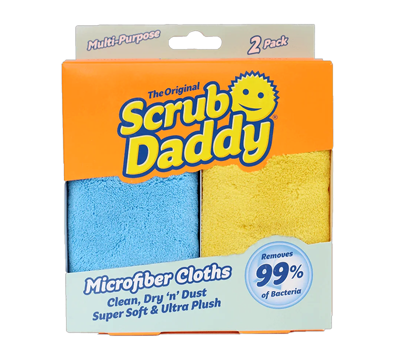 Серветки з мікрофібри Scrub Daddy Microfibre Cloths (2шт)