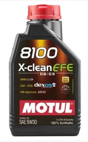 Моторна олива 5W30 Motul 8100 X-clean EFE,1л