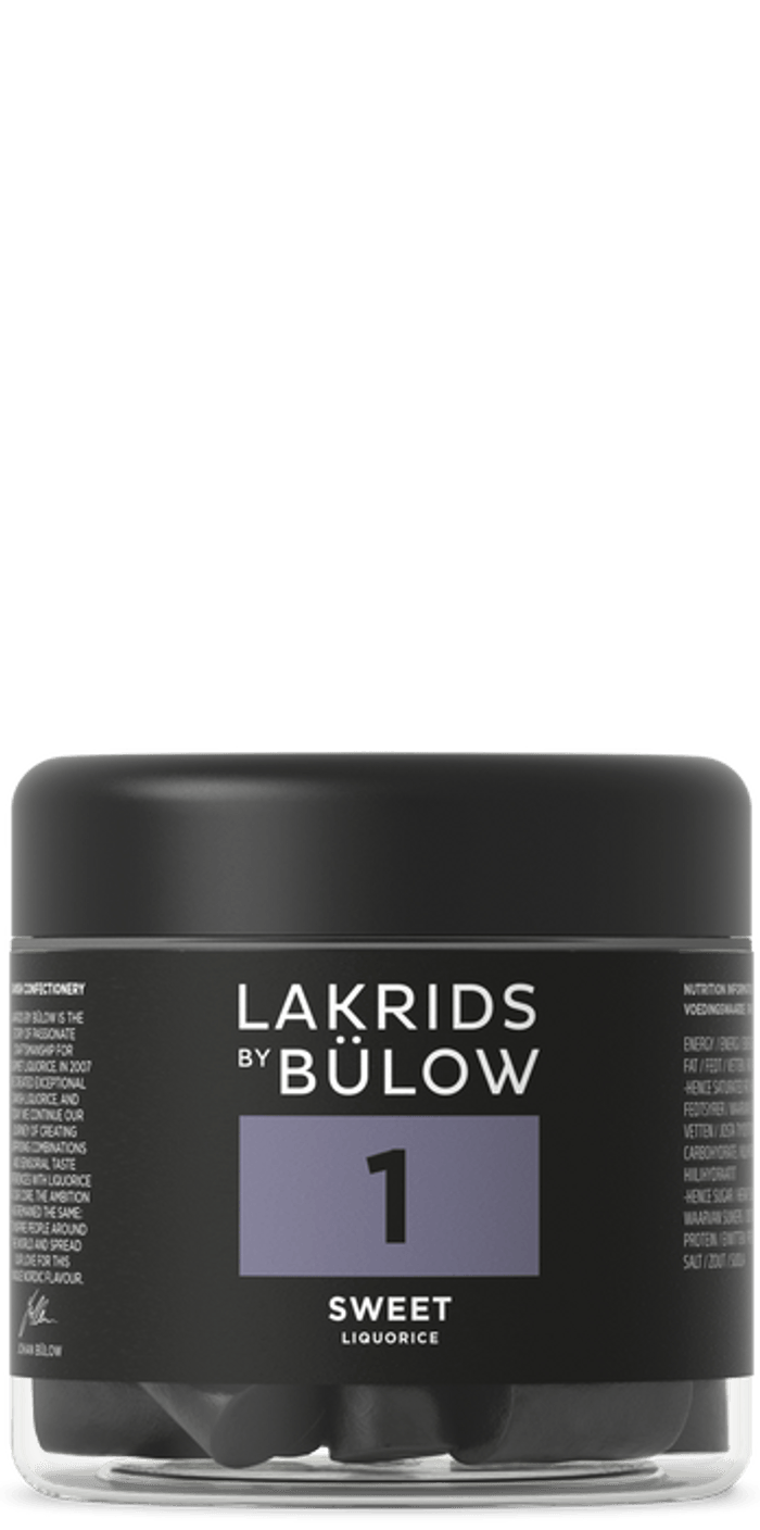 Лакричні цукерки Lakrids by Bülow 1 - Sweet 150 г Small Данія