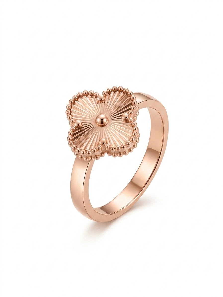 Каблучка Клевер червона поз.