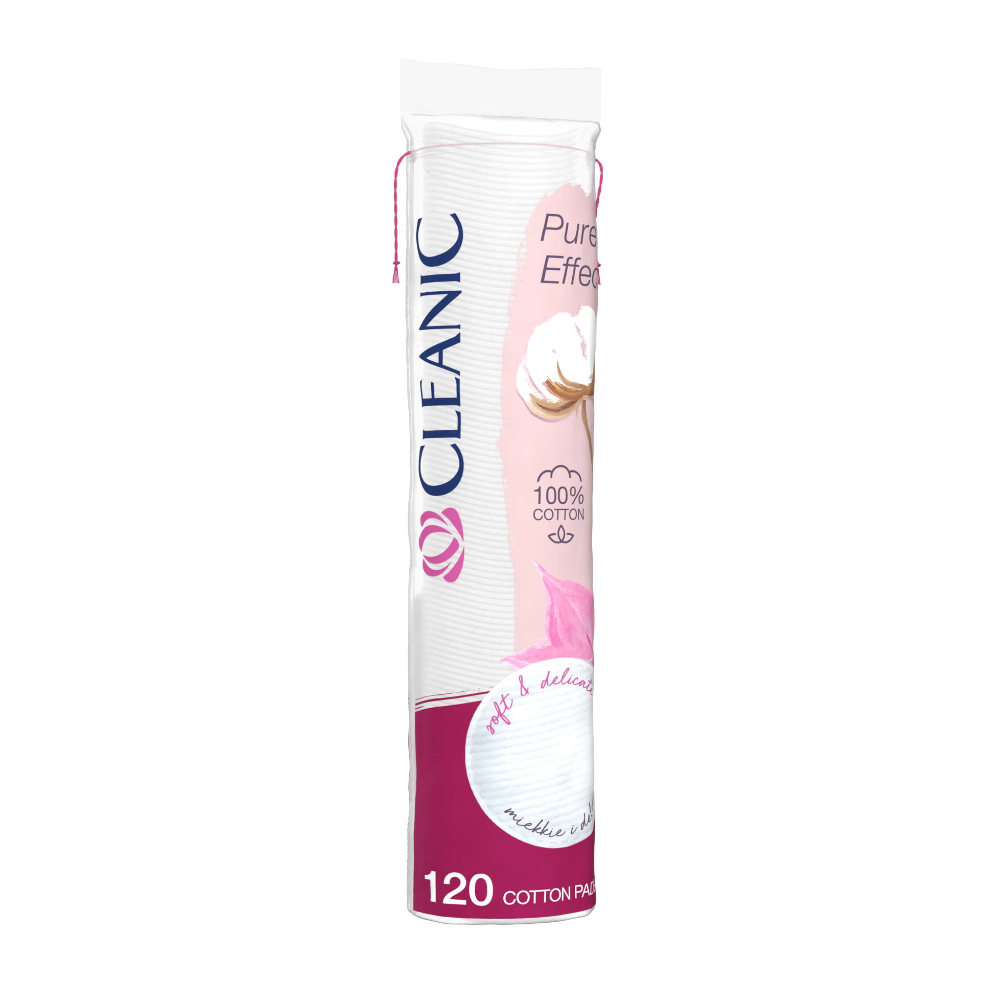 CLEANIC ватнi диски Pure Effect 120 шт 