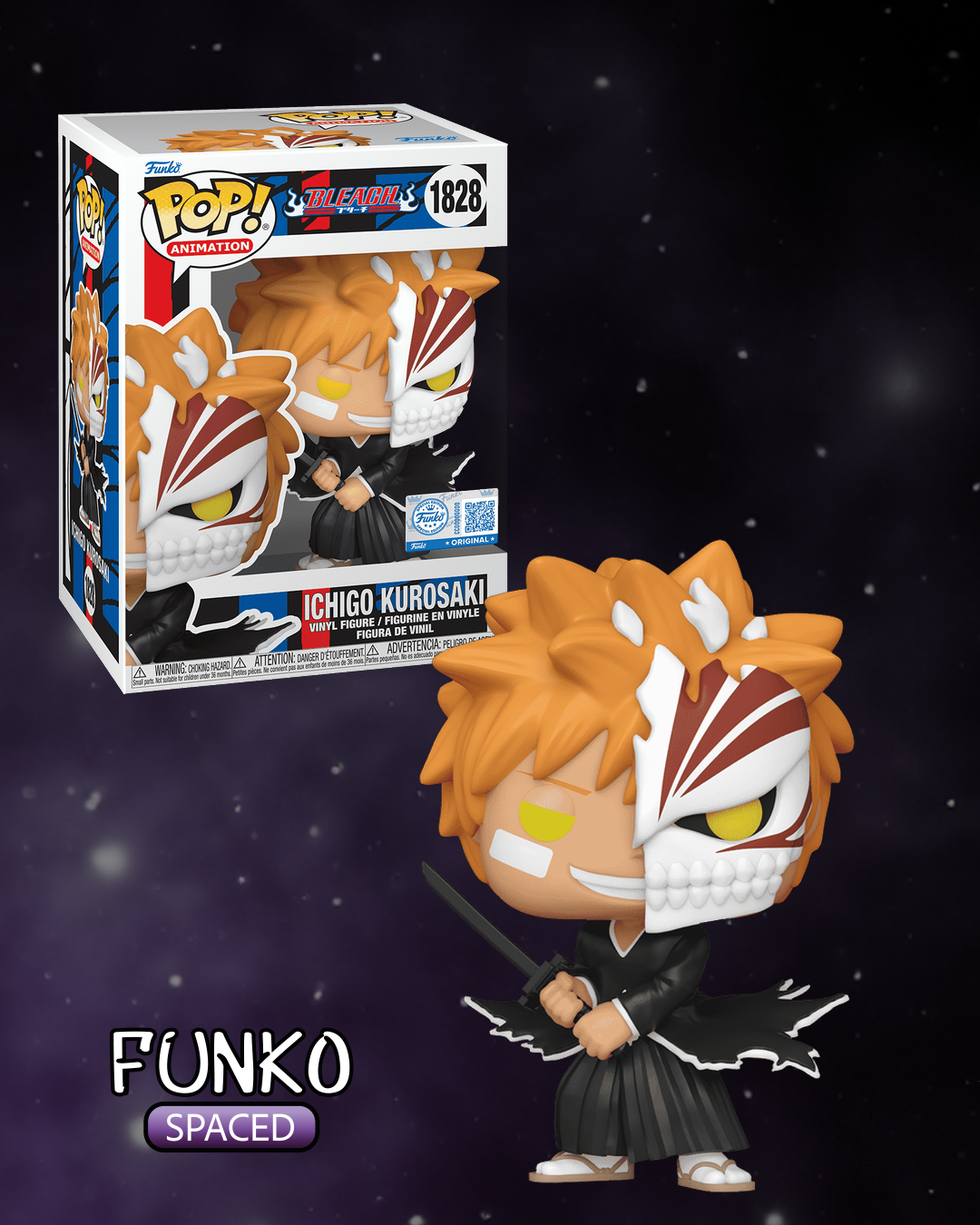 Фігурка Funko Pop Bleach - Ichigo Kurosaki | Фанко Поп Бліч - Ічіґо Куросакі #1828