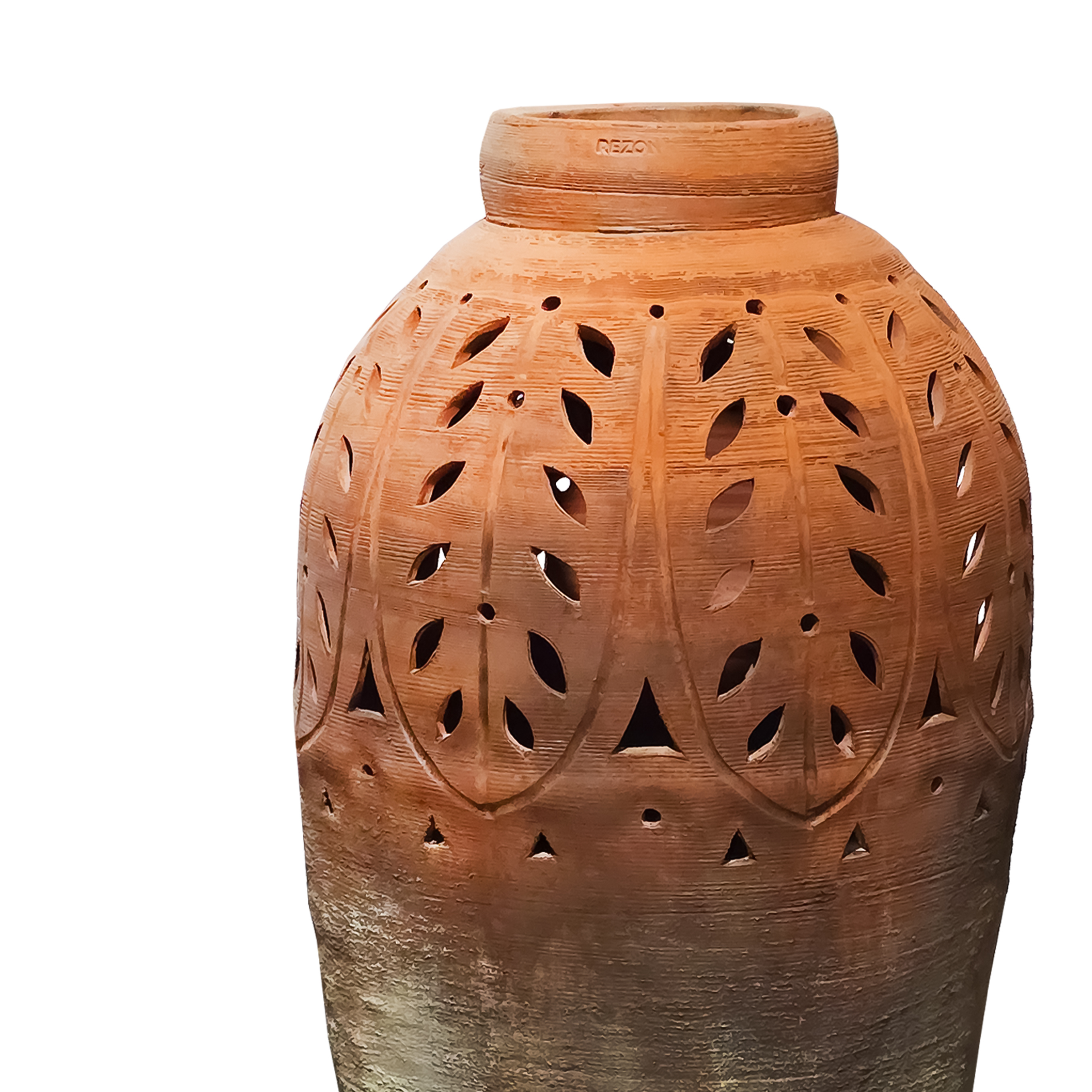 Ваза керамічна Гончарна Теракотовий мат | 105 см