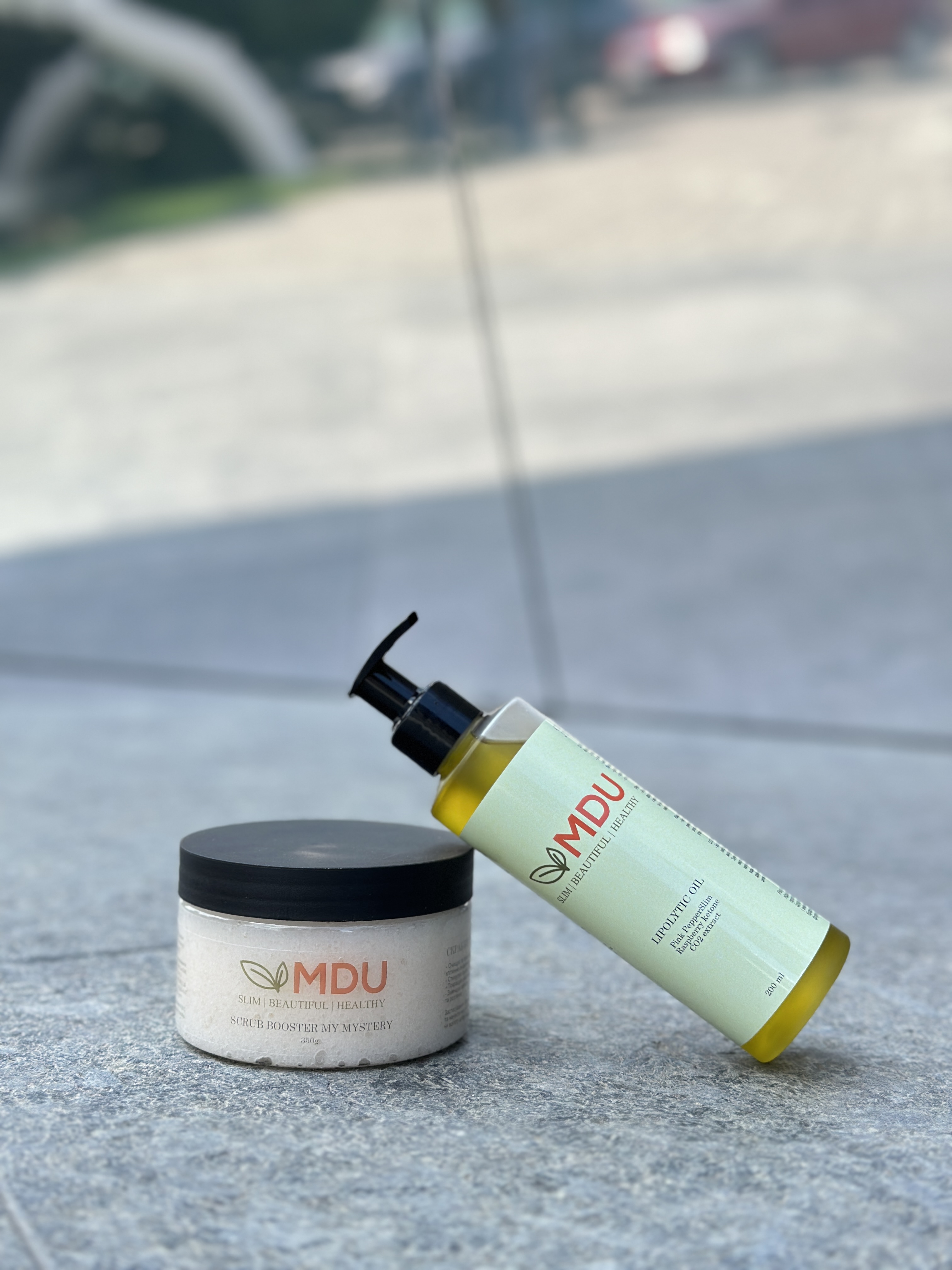 Міні SPA набір MDU (скраб та олія ліполітик)