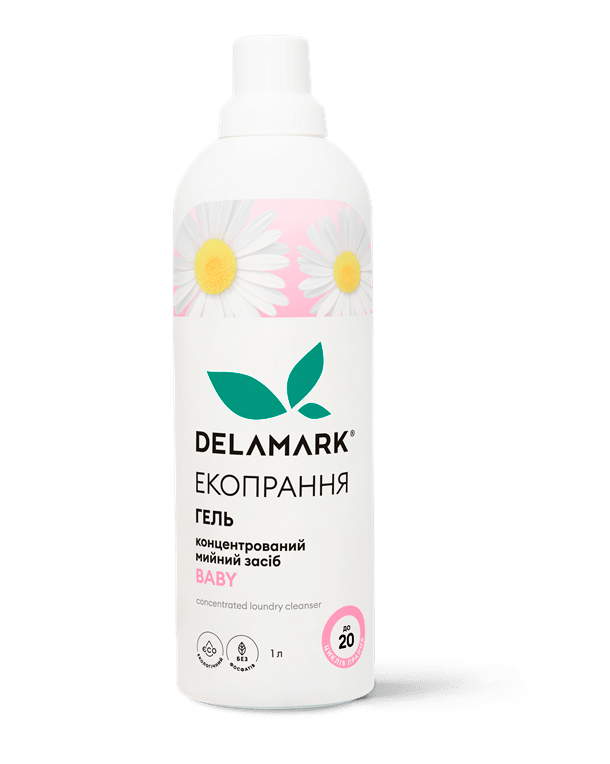 Гель для прання DeLaMark "Baby", 1 л