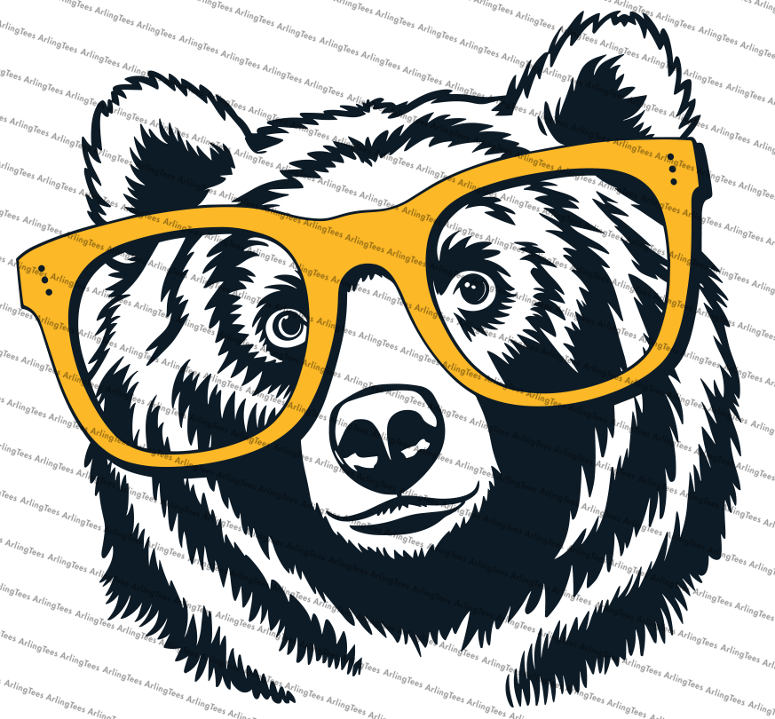 Bear with Gold Glasses