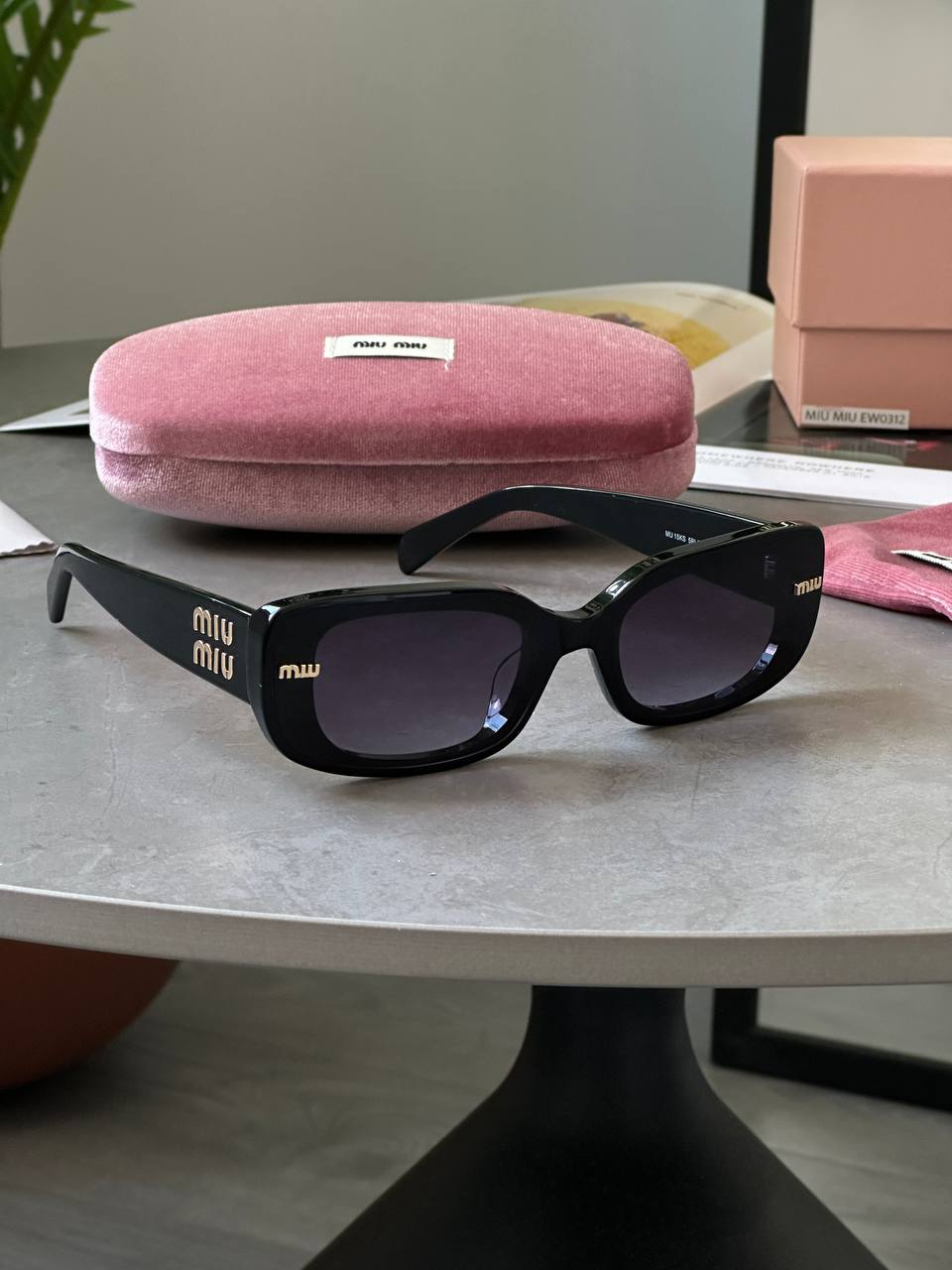 Glasses Miu Miu Blue/Black