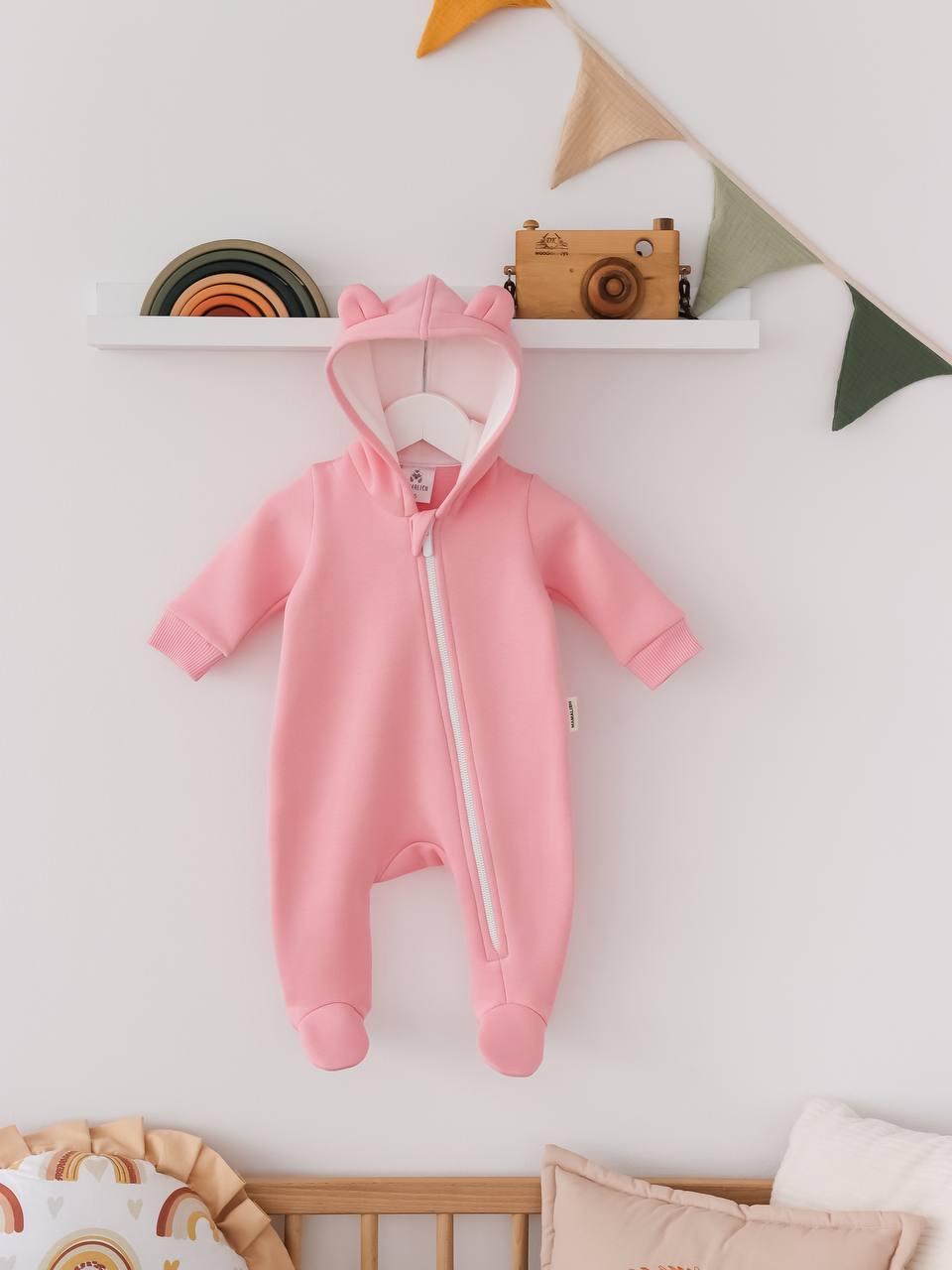 Ромпер утеплений Рожева глазур