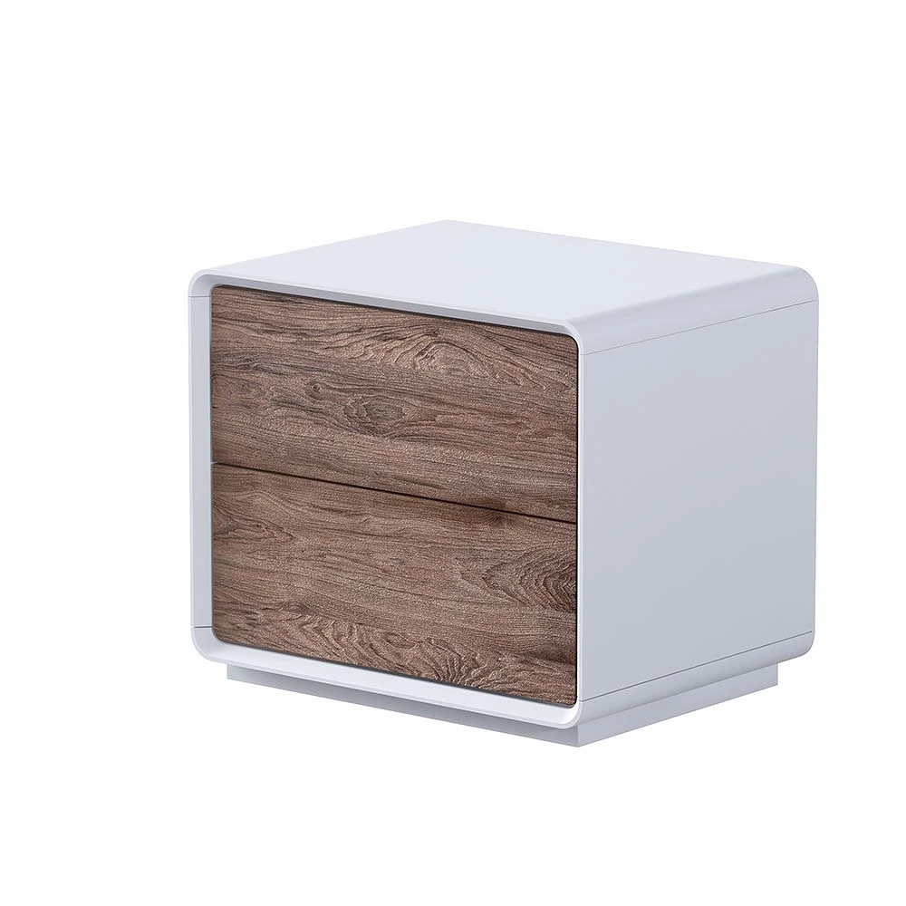 Прикроватна тумба Астрид, 55×48×42 см, сіра