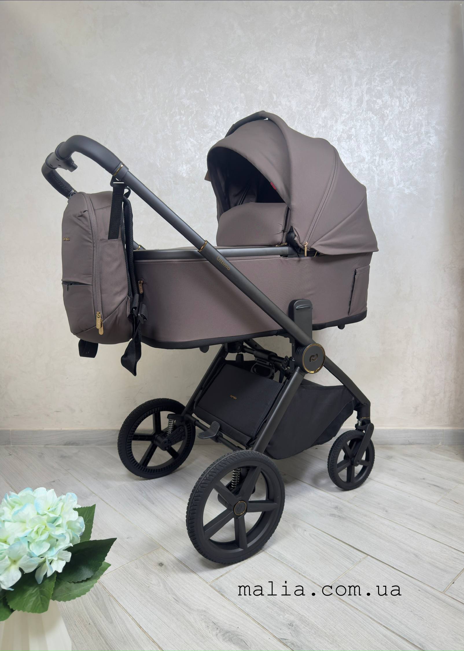 Коляска універсальна 2в1 CARRELLO Ultimo F CRL-6701 (2in1) Lucky Brown