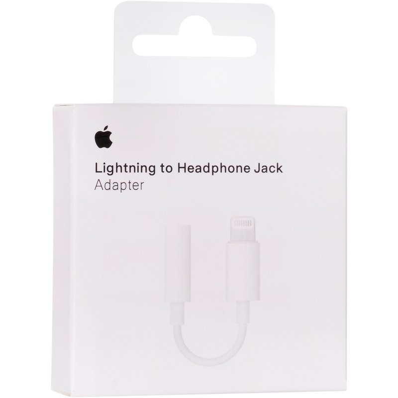 Адаптер Apple Lightning to 3.5mm Original White