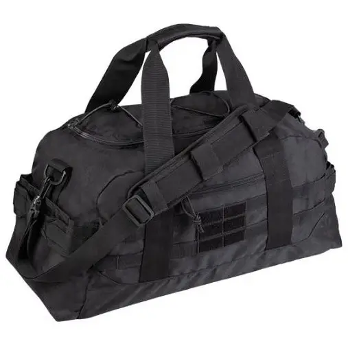 Сумка Mil-Tec Combat Flight Bag чорного кольору
