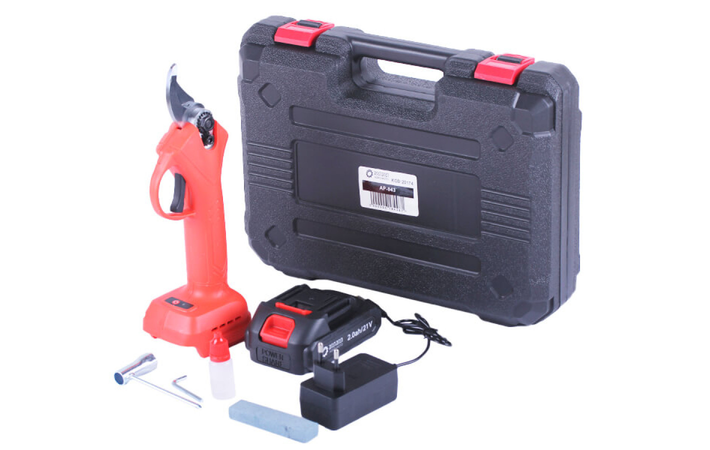 Акумуляторний секатор TΛTΛ (TM-SH2501Li 25 мм 21V, 2А АКБ + зарядний пристрій)